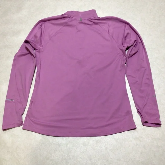 Nike Dri-Fit Lavender Long Sleeve Shirt, Size Large - Picture 2 of 12